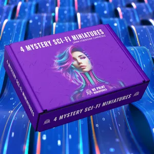 28mm Cyberpunk Miniatures Mystery Box