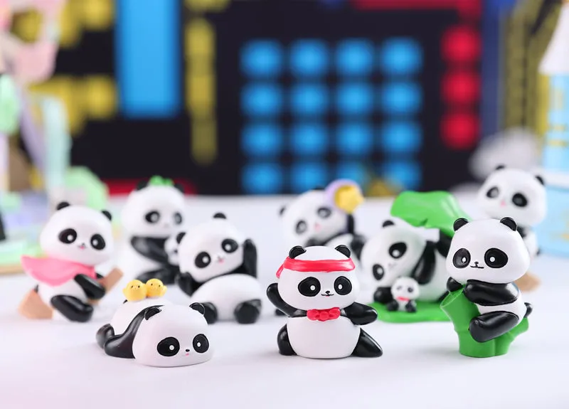 71004 PANDA FIGURINE BLIND BOX-8