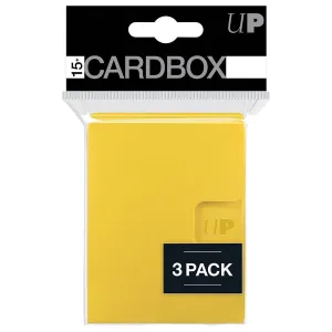 85499 3pk Yellow 15  Card Box