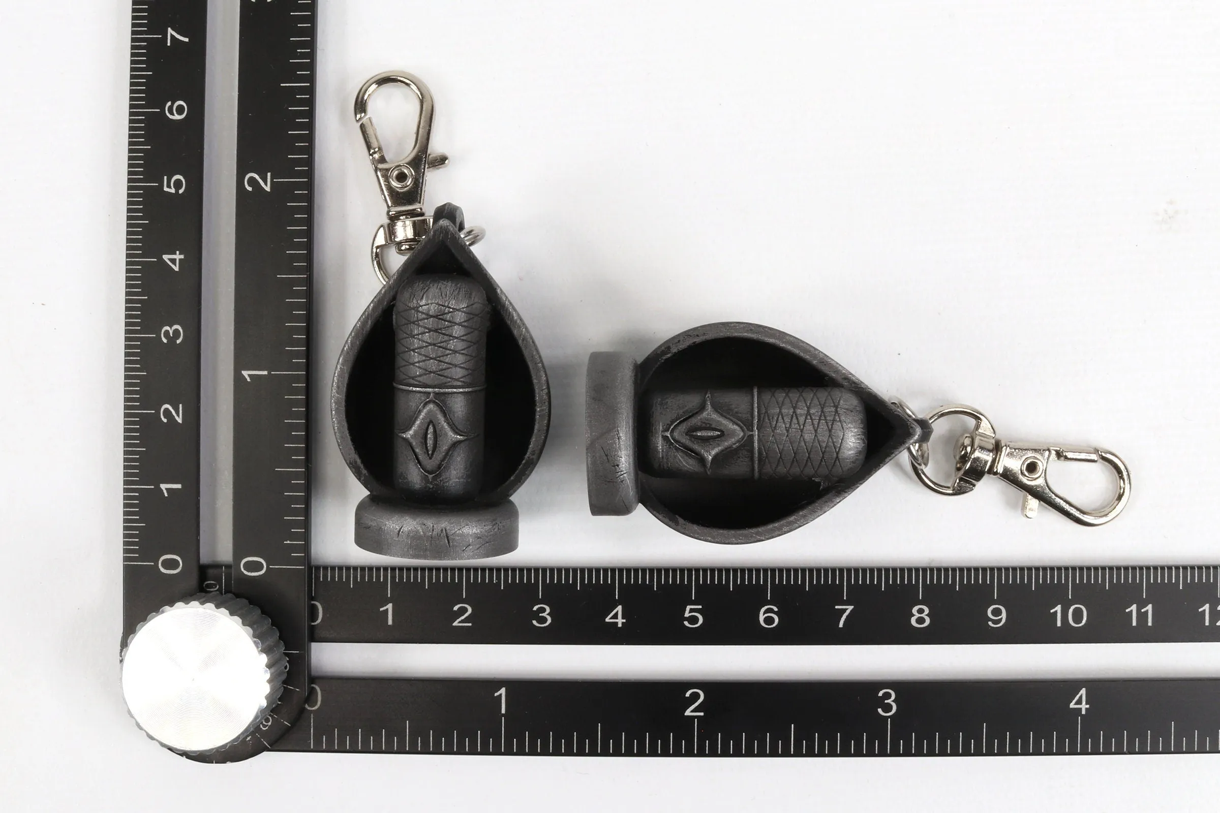 Alastor's Radio Staff Keychain - Hazbin Hotel