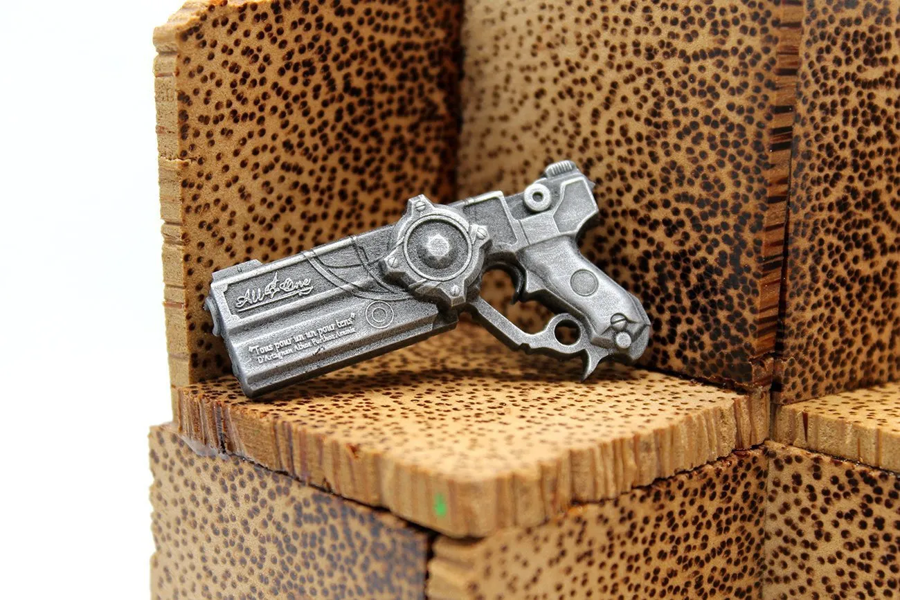 All for One Gun Keychain / Necklace - Bayonetta