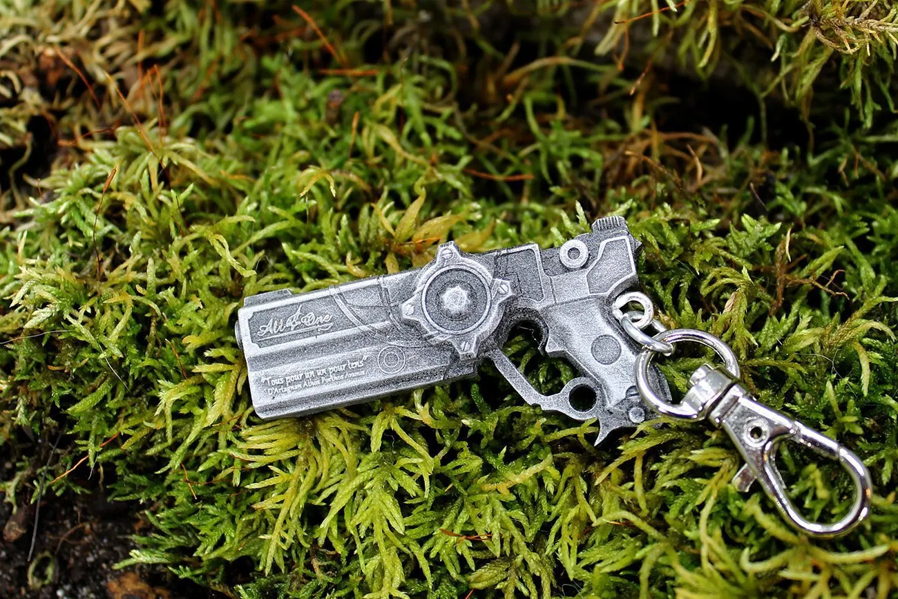 All for One Gun Keychain / Necklace - Bayonetta