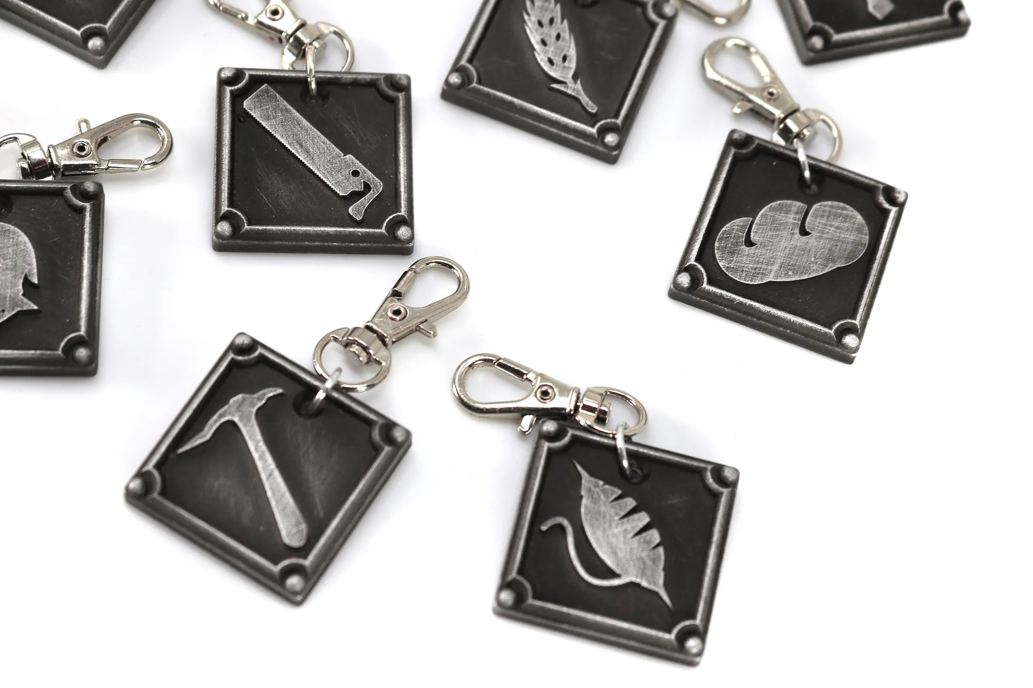 Armorer Crafting Charm Keychain / Necklace - FFXIV