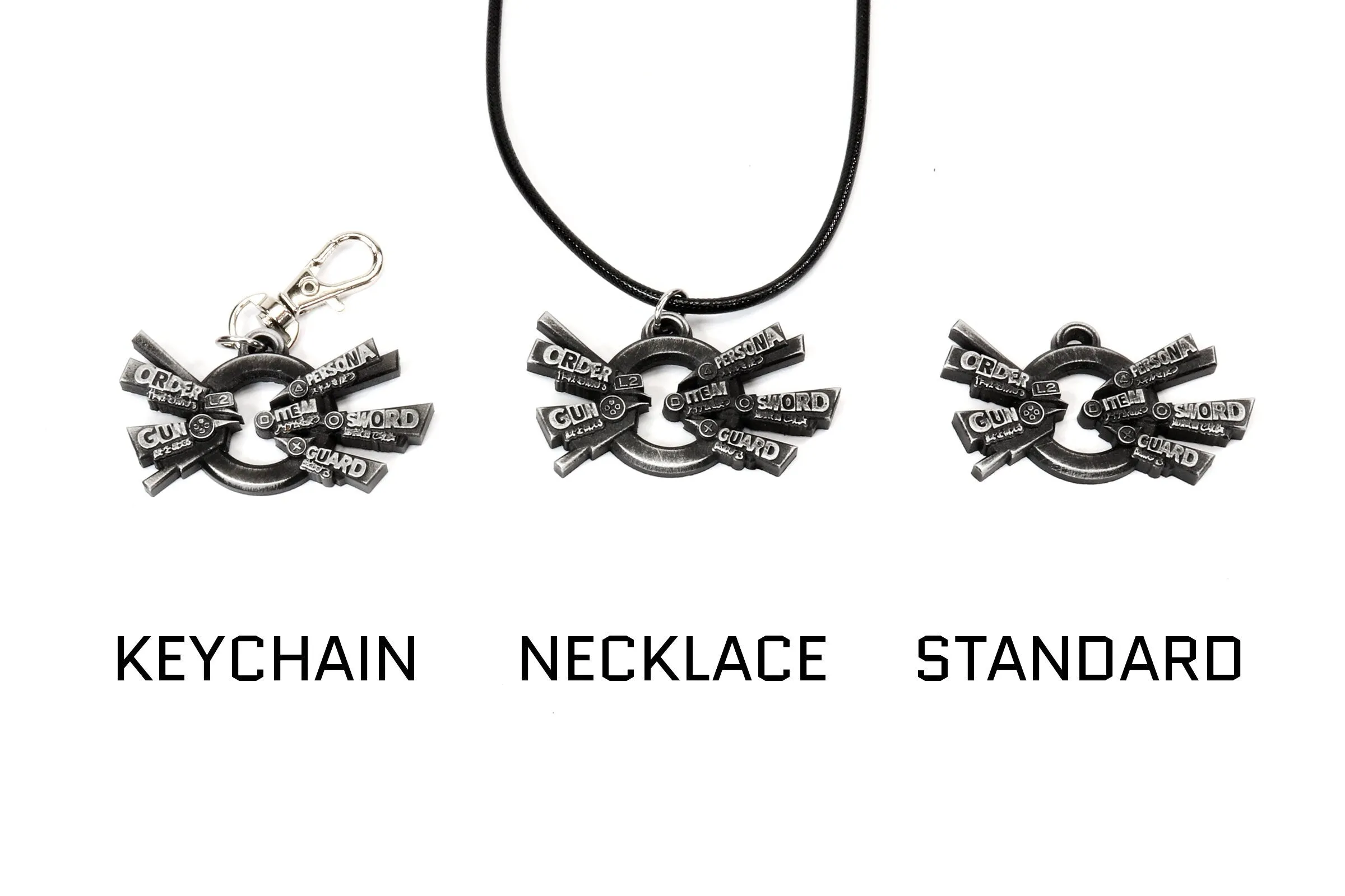 Battle Menu Keychain / Necklace - Persona 5