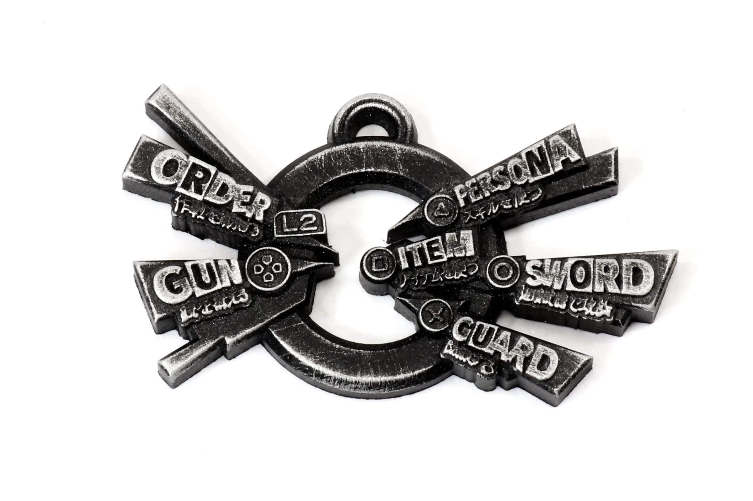 Battle Menu Keychain / Necklace - Persona 5