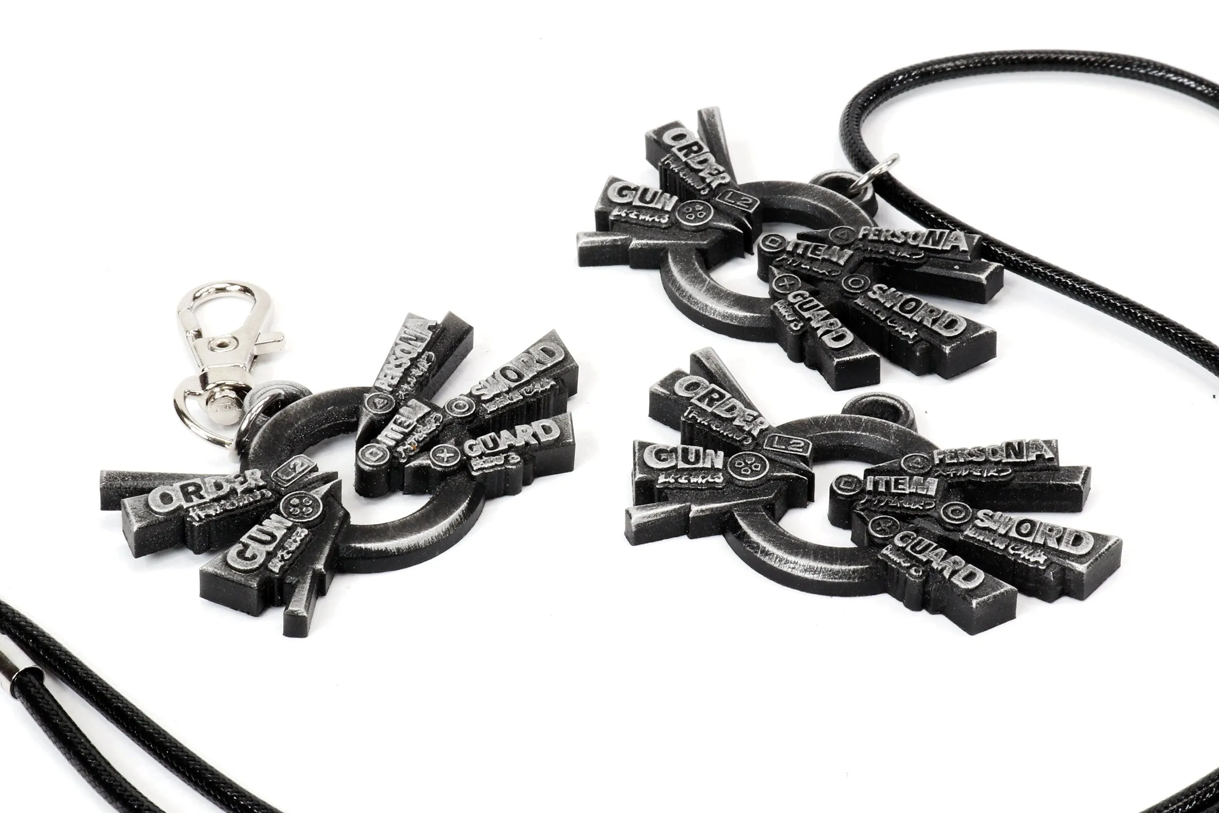 Battle Menu Keychain / Necklace - Persona 5
