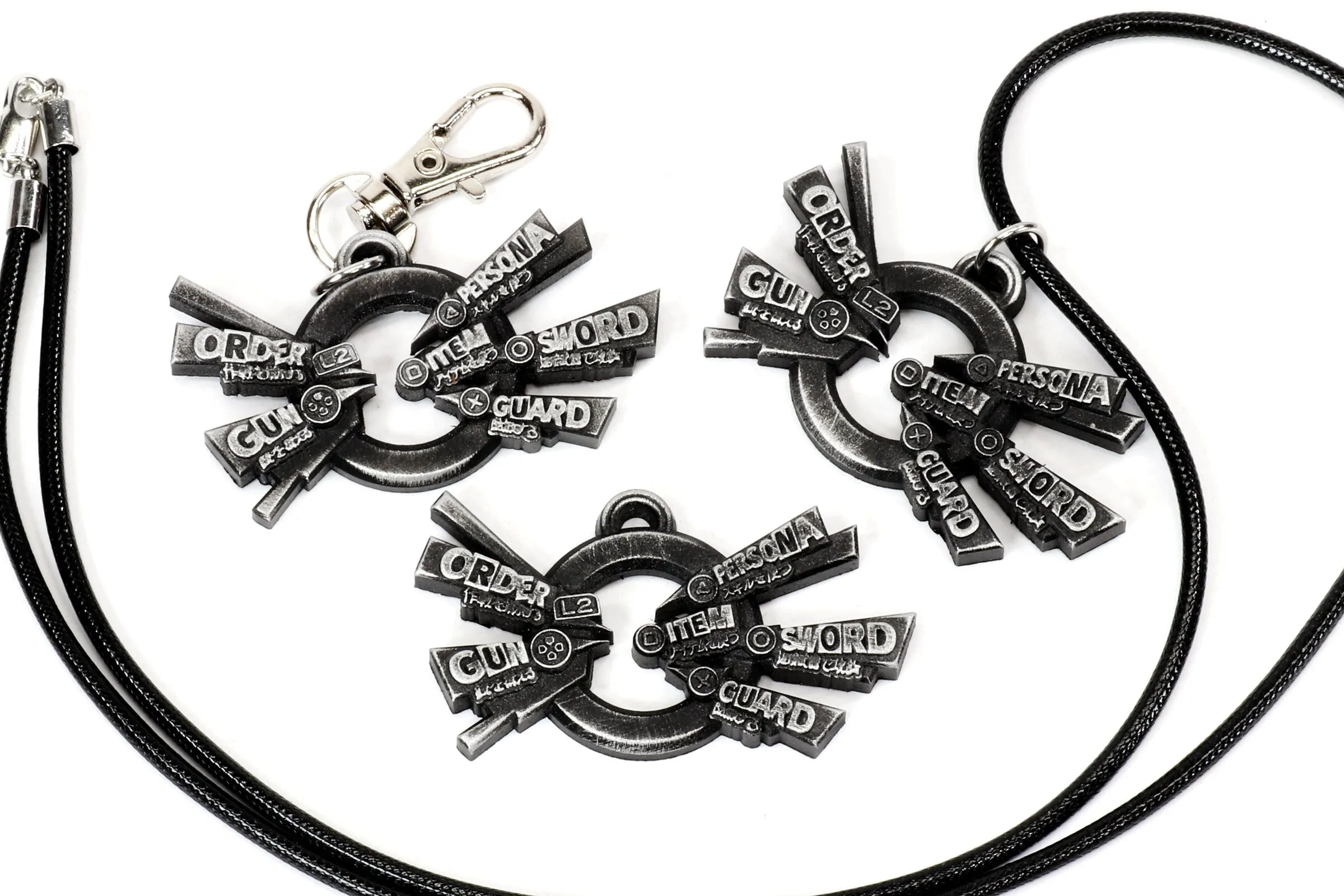 Battle Menu Keychain / Necklace - Persona 5