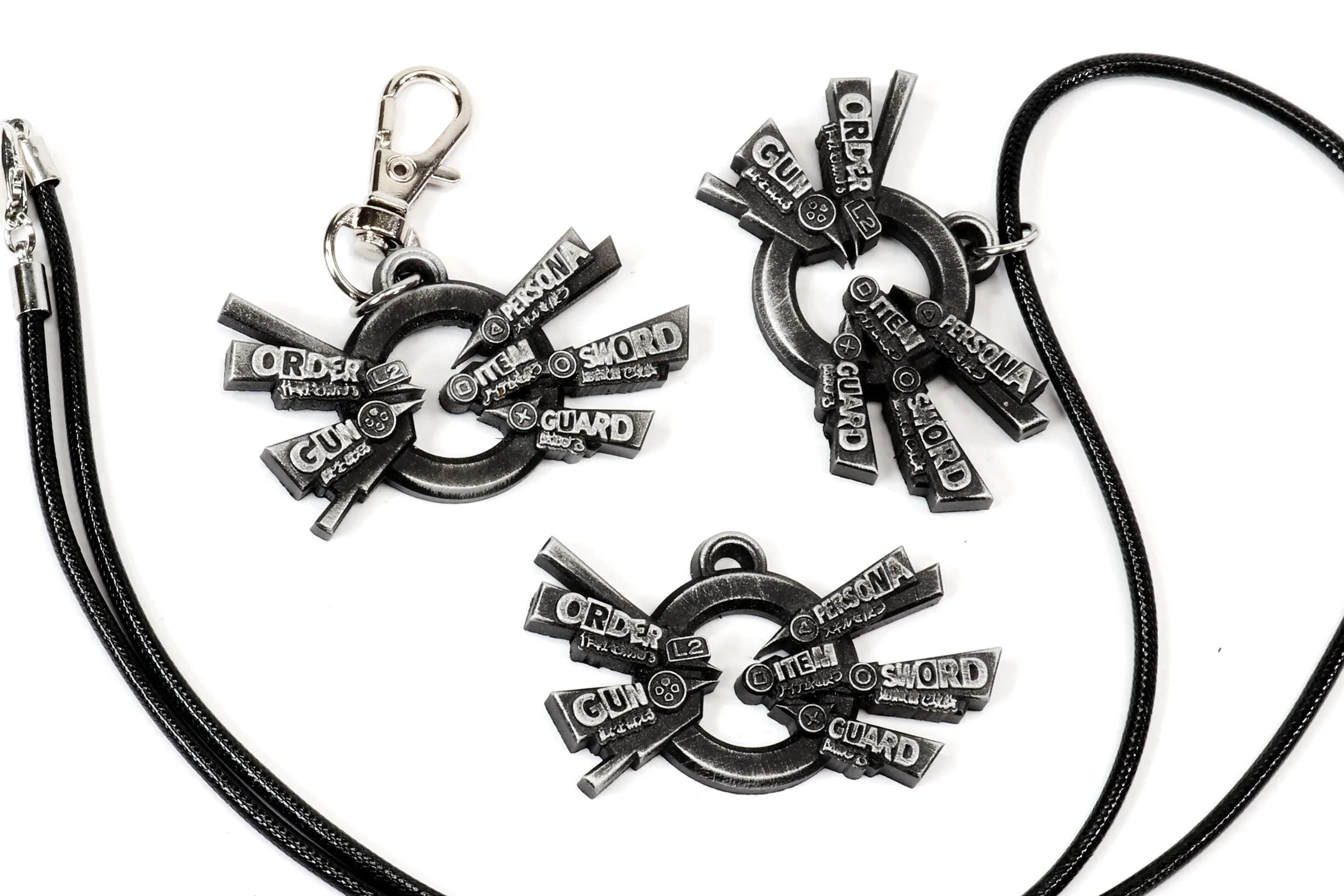 Battle Menu Keychain / Necklace - Persona 5