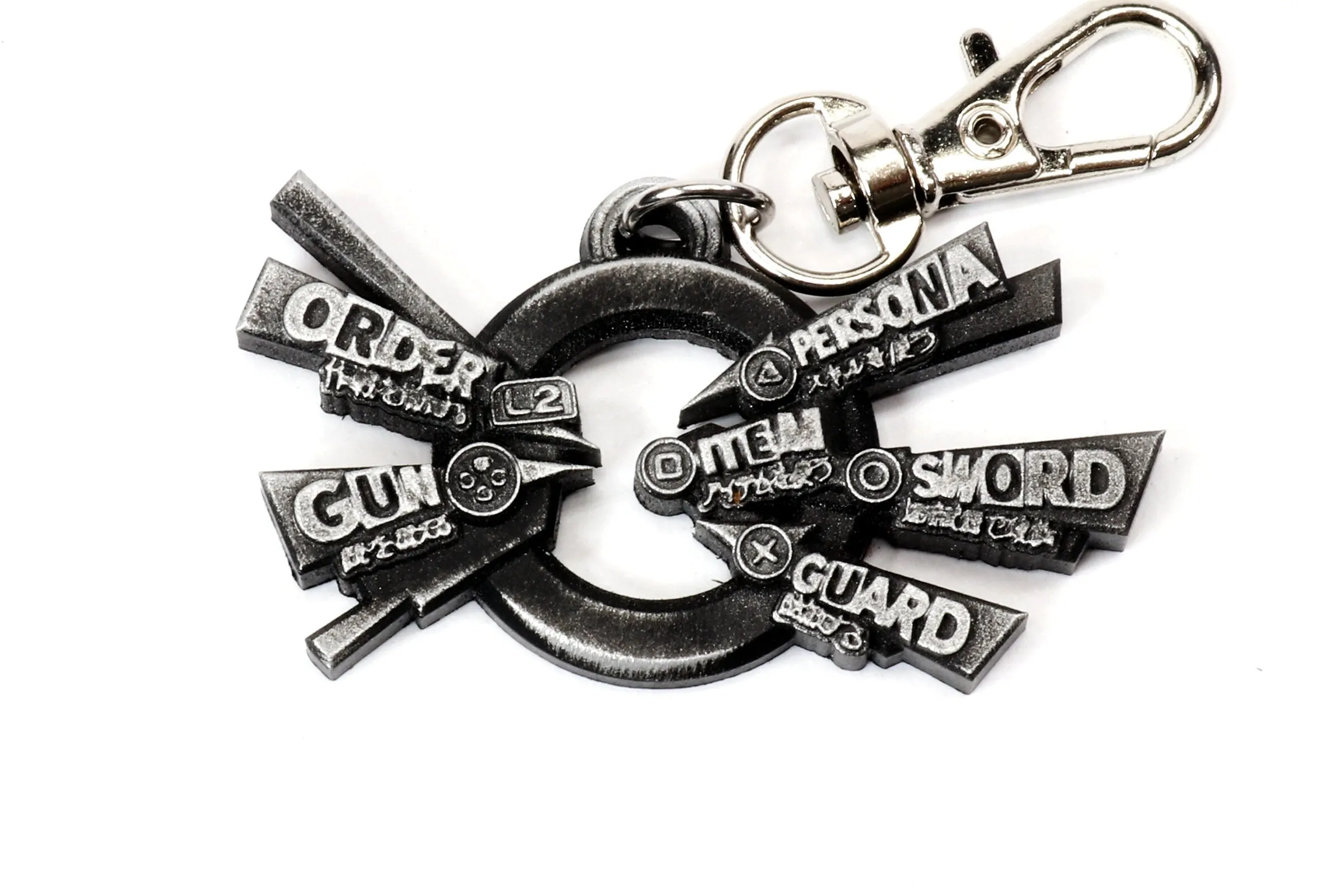 Battle Menu Keychain / Necklace - Persona 5
