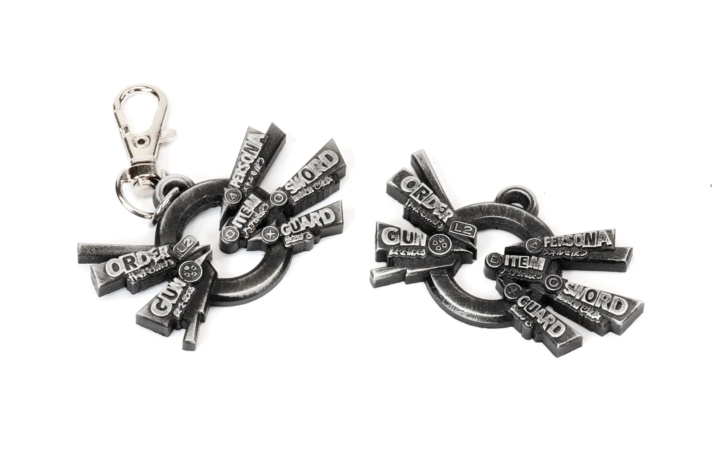 Battle Menu Keychain / Necklace - Persona 5
