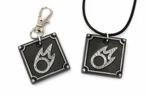 Black Mage Job Icons Keychain / Necklace - FFXIV