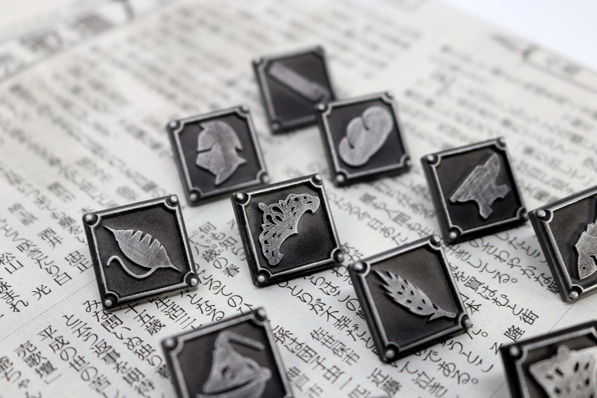 Blacksmith Crafting Charm Pin - FFXIV