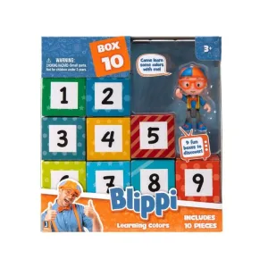 Blippi Deluxe Blind Figures Learning Colours