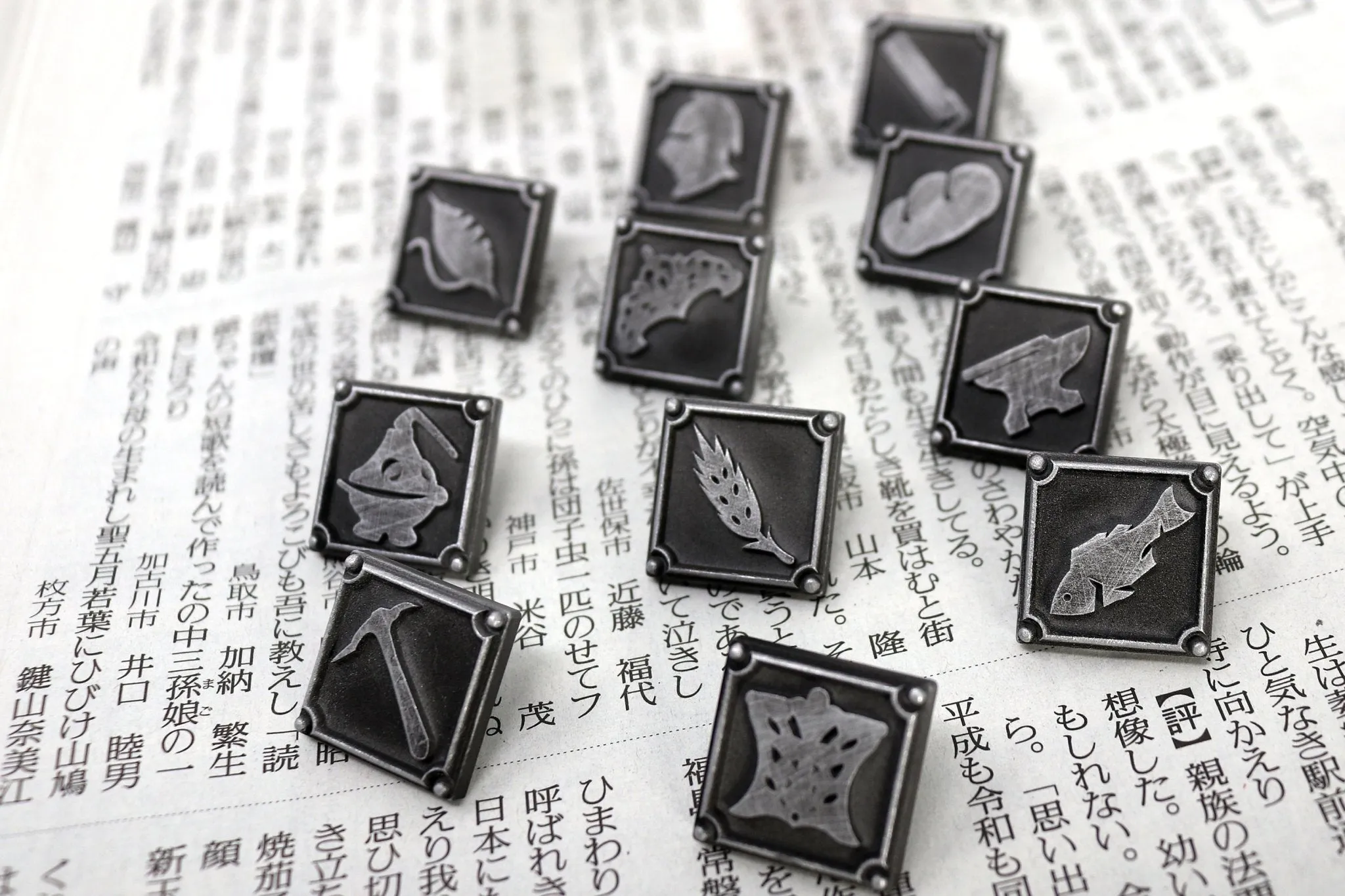 Carpenter Crafting Charm Pin - FFXIV