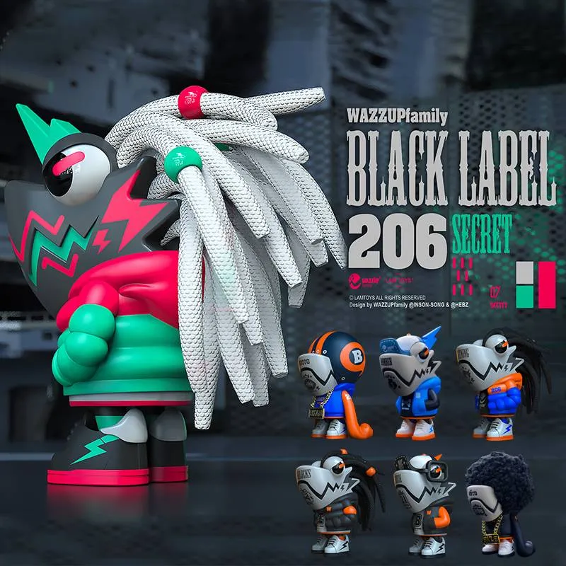 Chamelon Lizard Series 6 Figure Blind Box