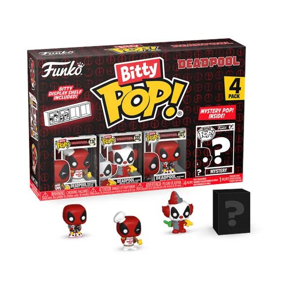 Deadpool - BBQ Master Bitty Pop! 4PK