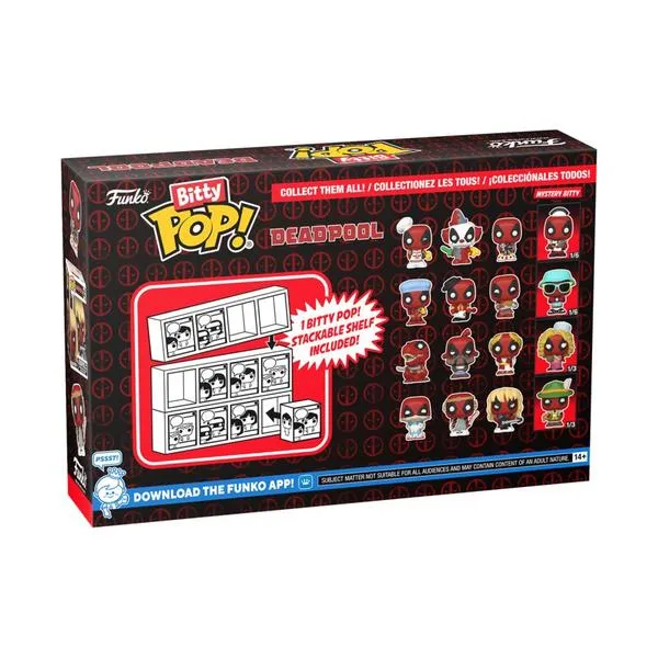 Deadpool - BBQ Master Bitty Pop! 4PK