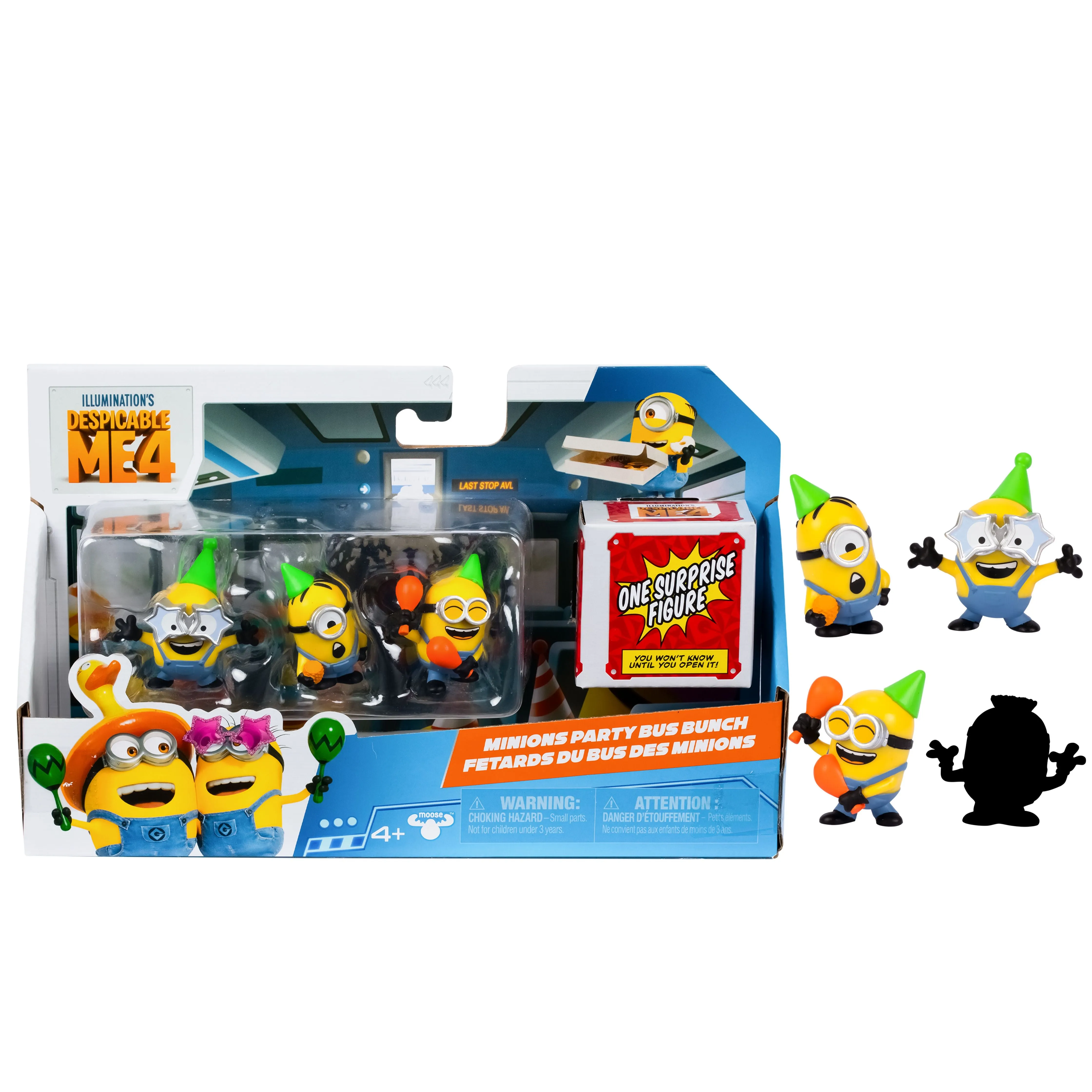 Despicable Me 4 Mini Mayhem 2 Inch Collectible 4 Pack Assortment