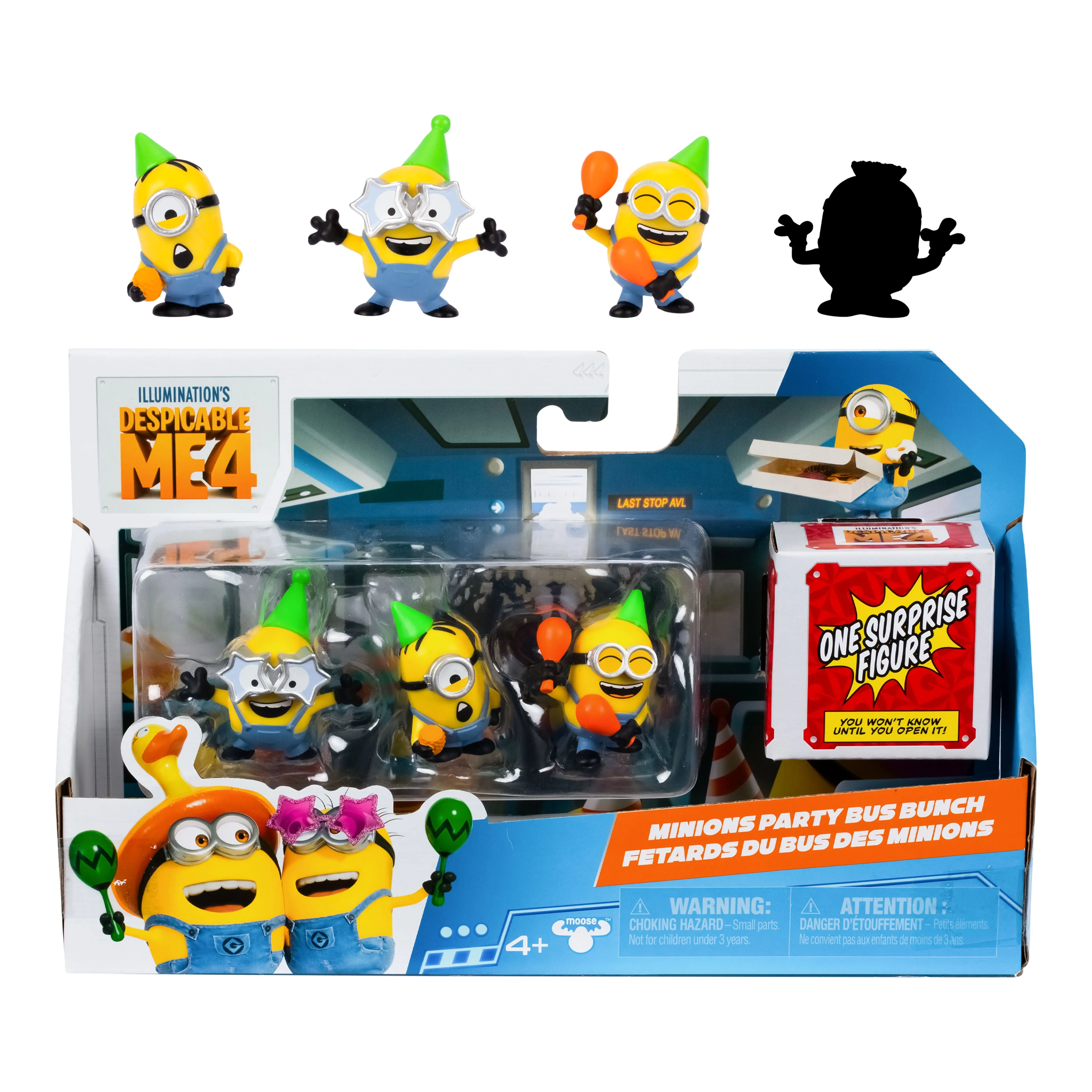 Despicable Me 4 Mini Mayhem 2 Inch Collectible 4 Pack Assortment