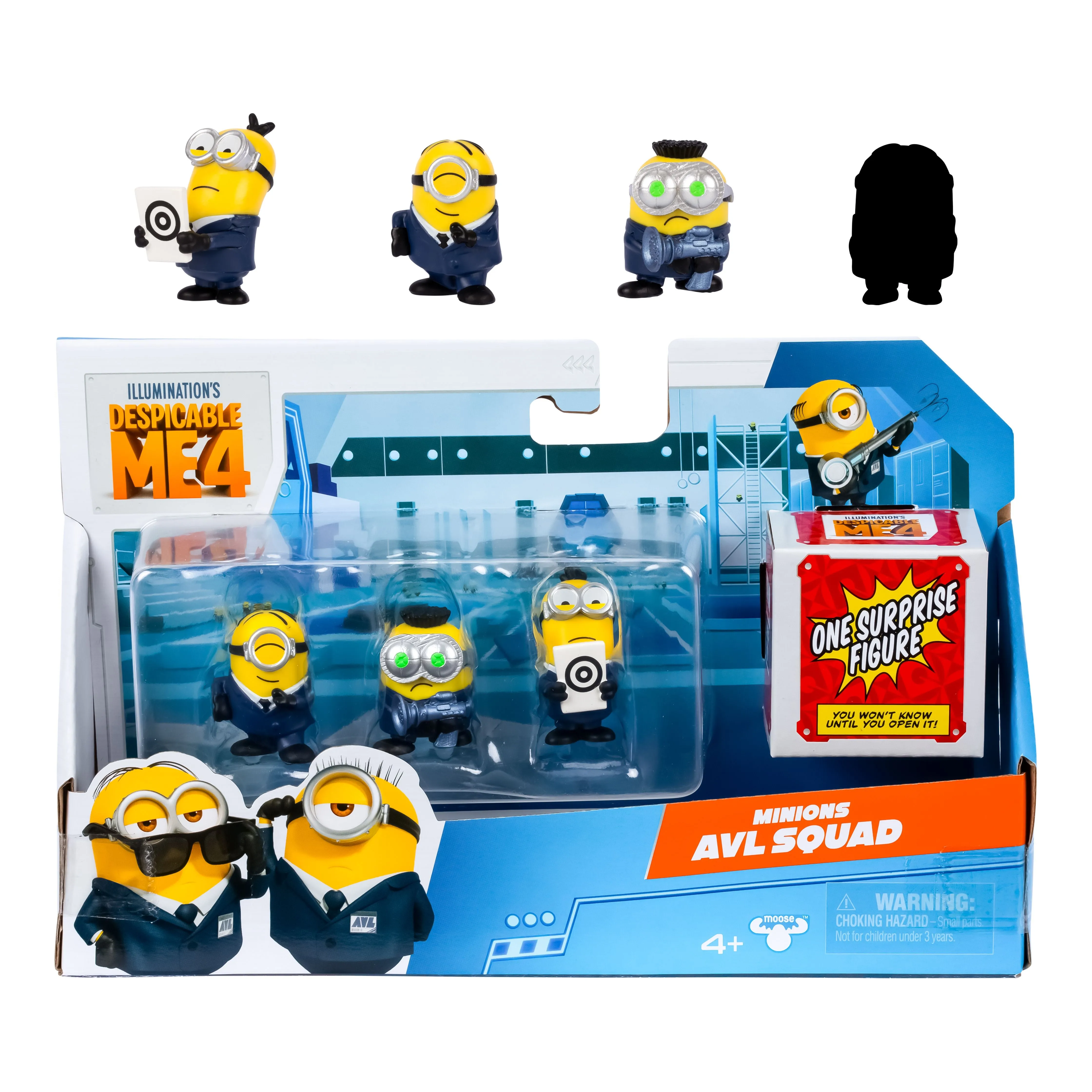 Despicable Me 4 Mini Mayhem 2 Inch Collectible 4 Pack Assortment