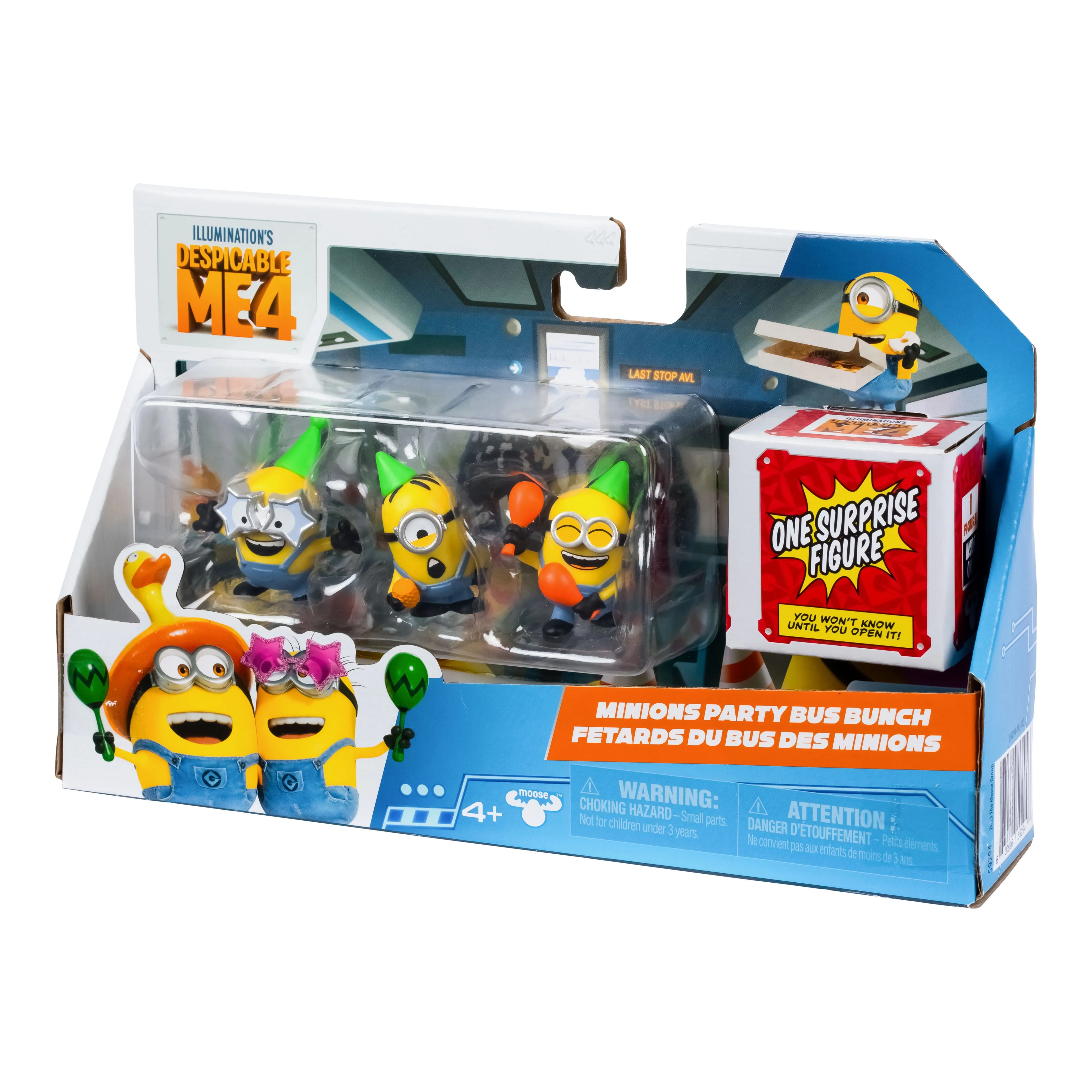 Despicable Me 4 Mini Mayhem 2 Inch Collectible 4 Pack Assortment