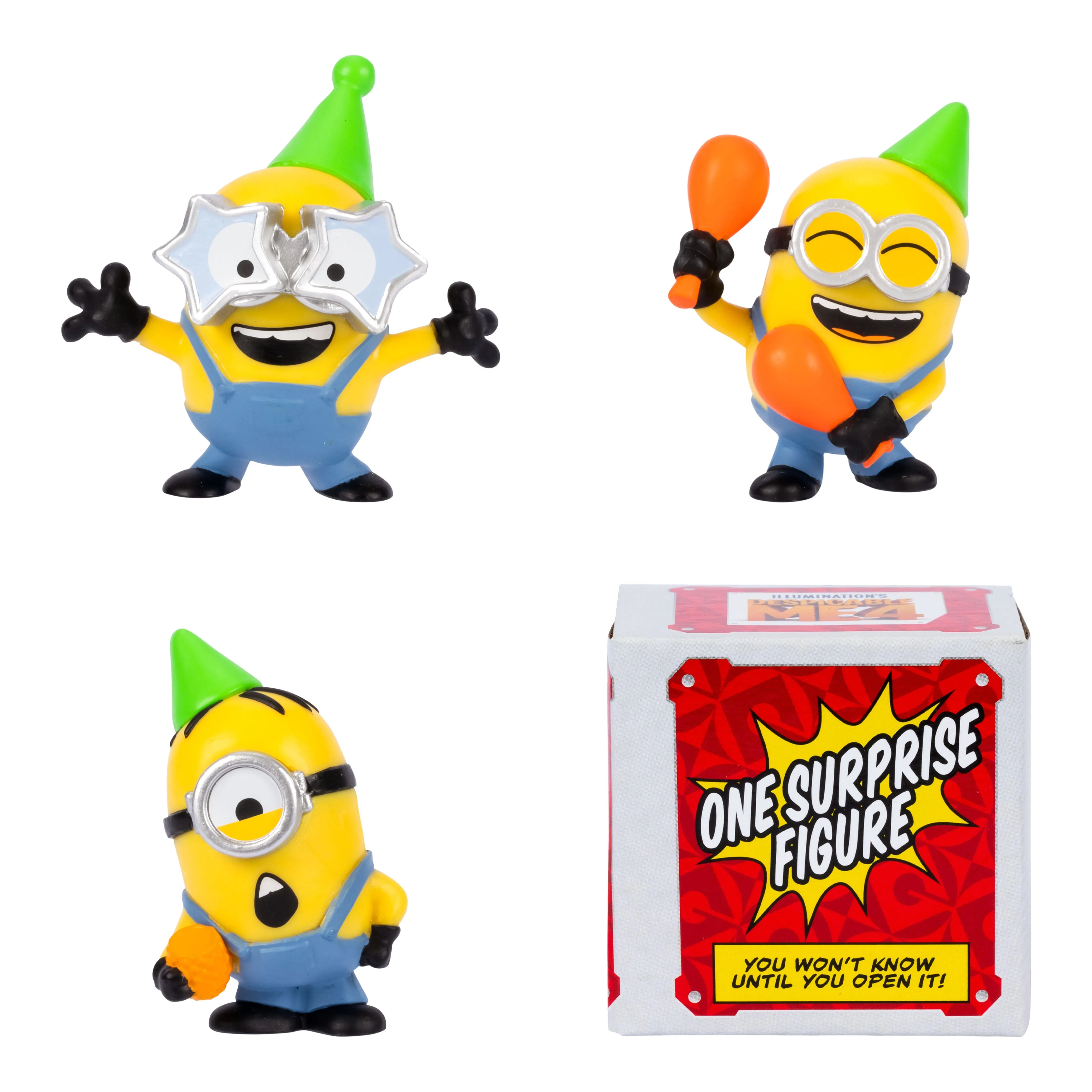 Despicable Me 4 Mini Mayhem 2 Inch Collectible 4 Pack Assortment