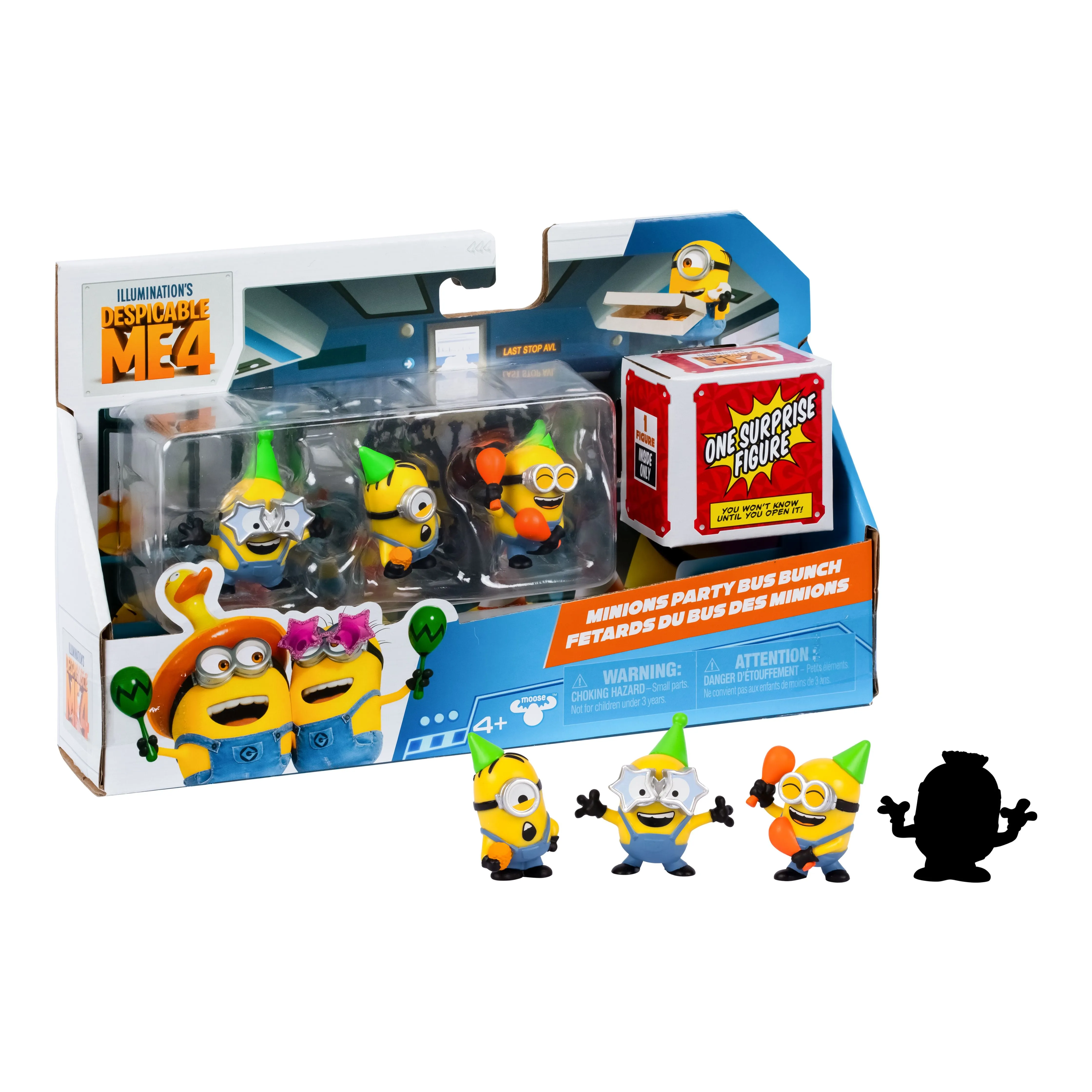 Despicable Me 4 Mini Mayhem 2 Inch Collectible 4 Pack Assortment