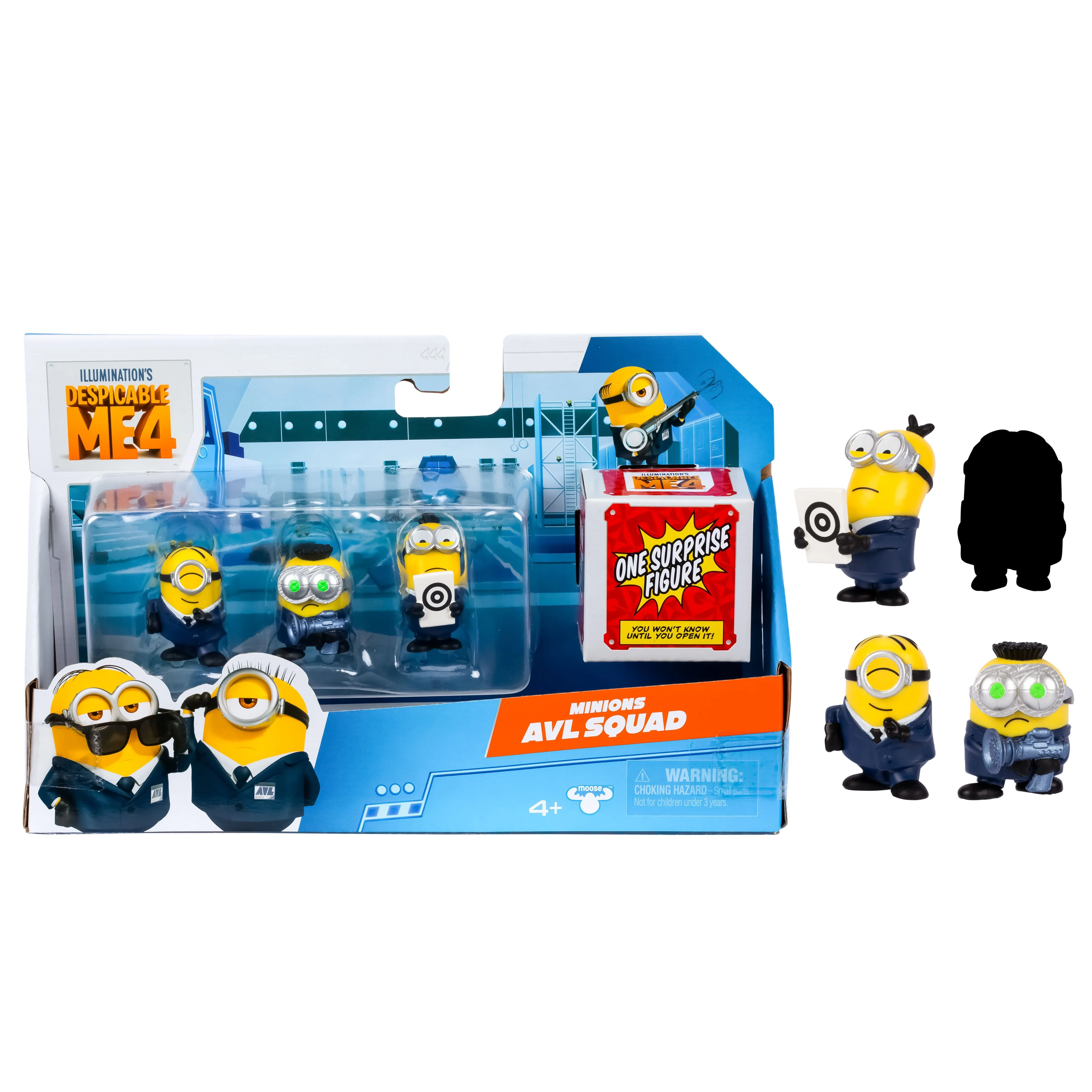 Despicable Me 4 Mini Mayhem 2 Inch Collectible 4 Pack Assortment