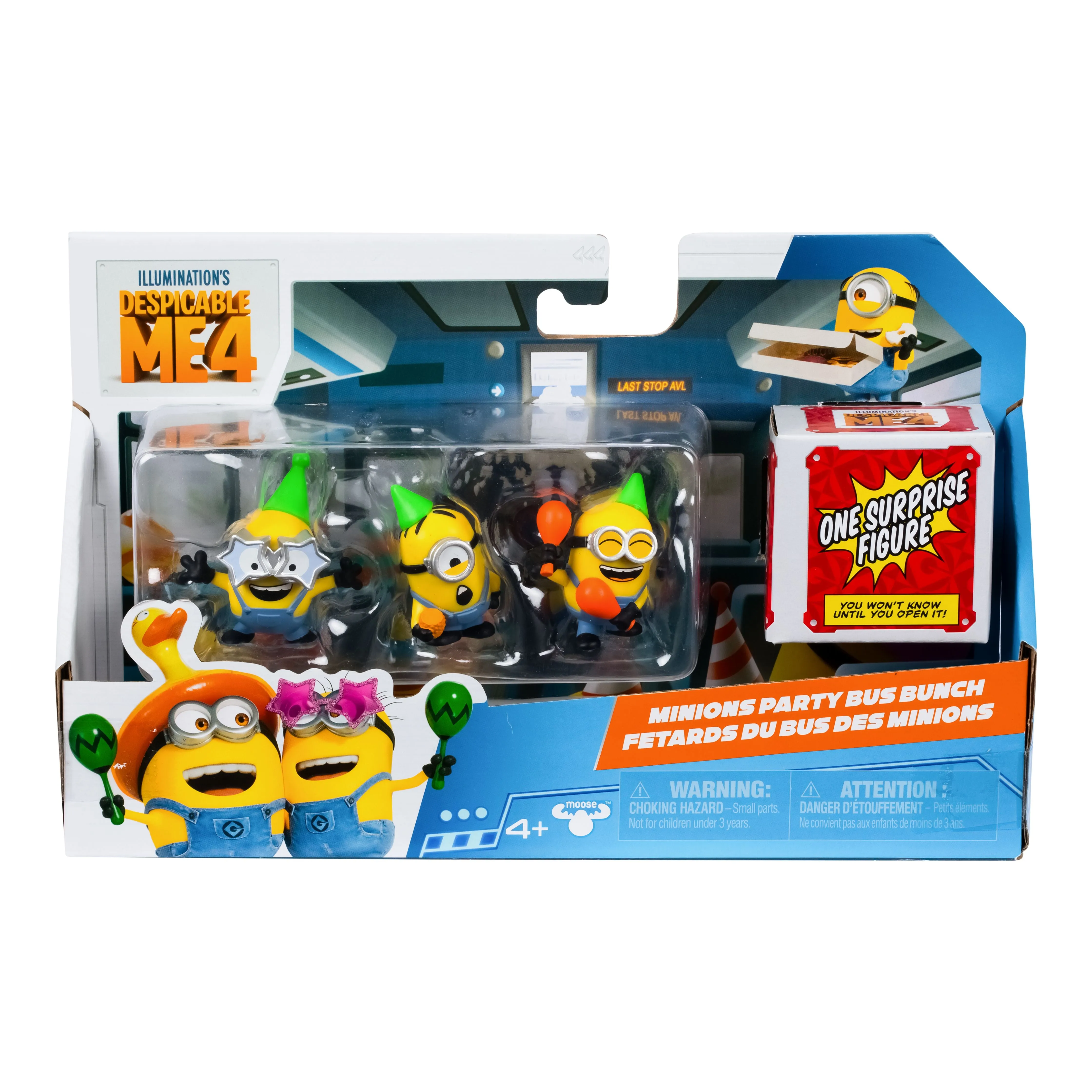Despicable Me 4 Mini Mayhem 2 Inch Collectible 4 Pack Assortment