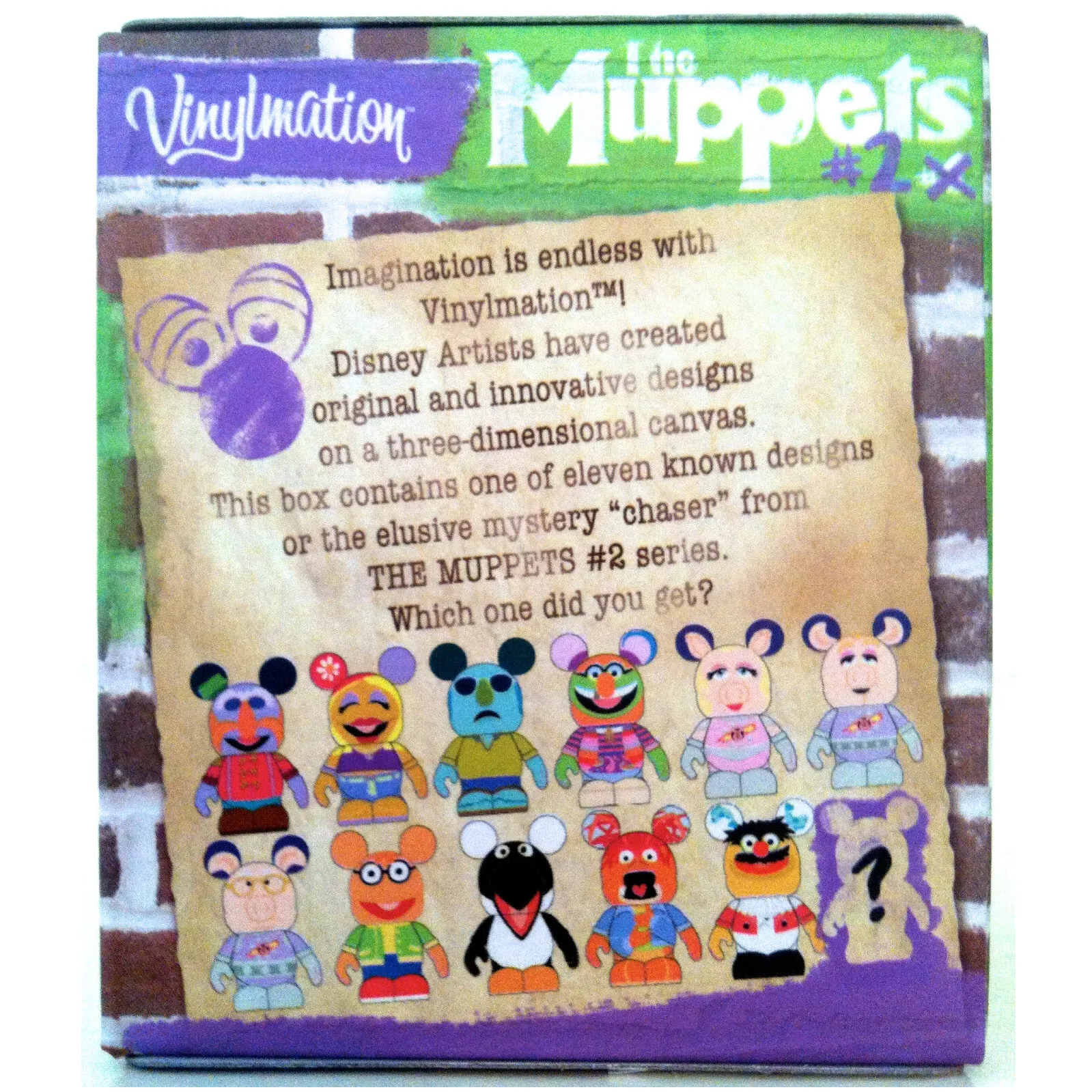 Disney Vinylmation The Muppets Series 2: (1 Blind Box)
