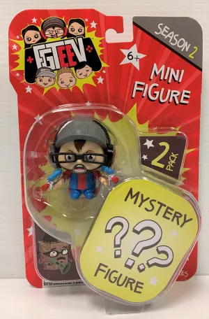 FGTeev 2.5 Inch (6cm) Figure 2 Pack Laser Gamer Duddy & Mystery Figure