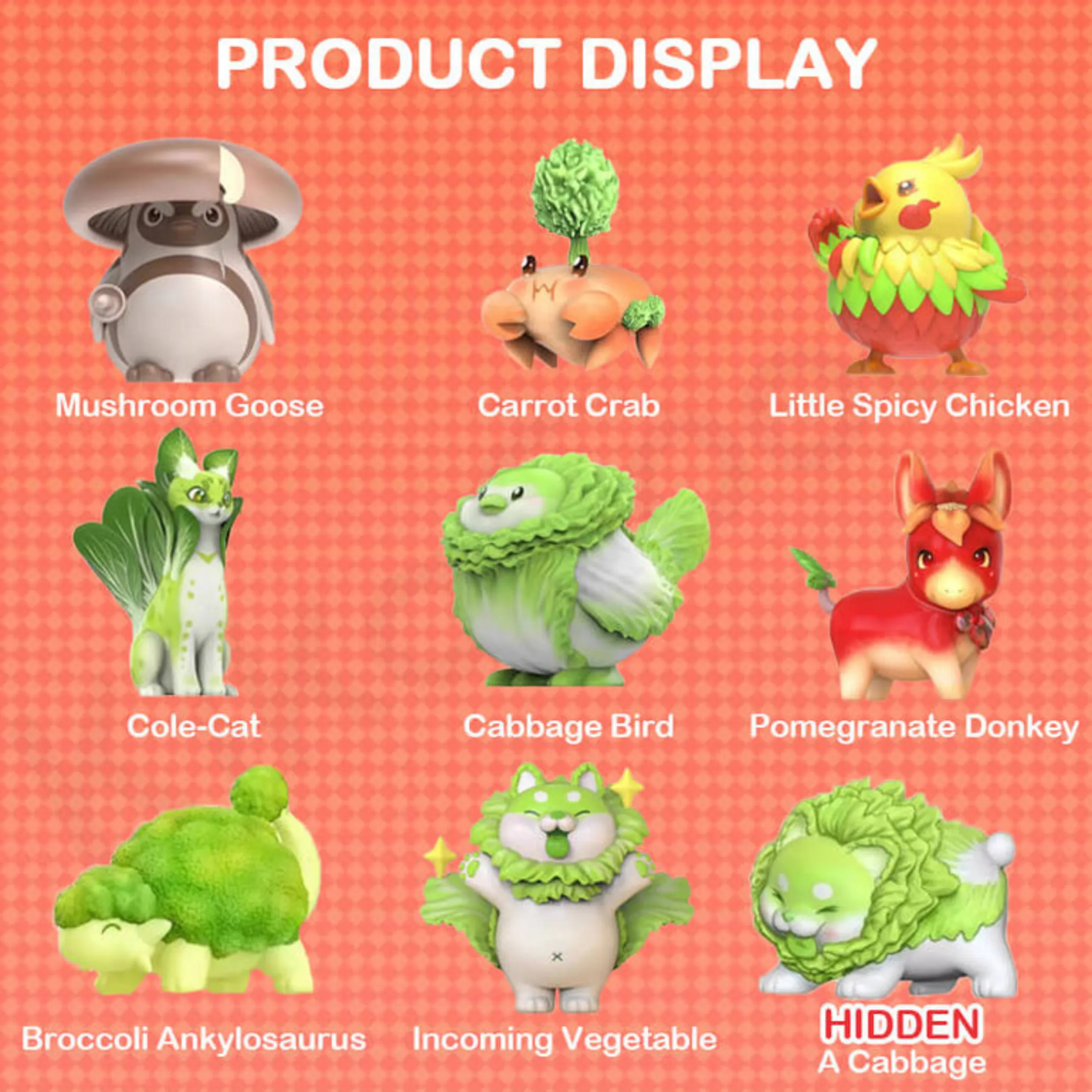 Funism Vegetable Fairy: Series #3 Blind Box