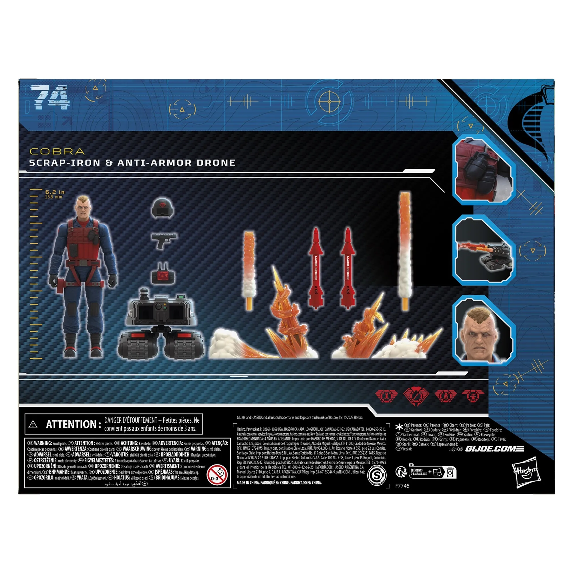 G.I. Joe Classified #74 Scrap-Iron & Anti-Armor Drone