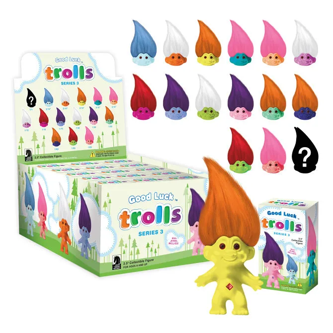 Good Luck Trolls Series 3: (1 Blind Box)