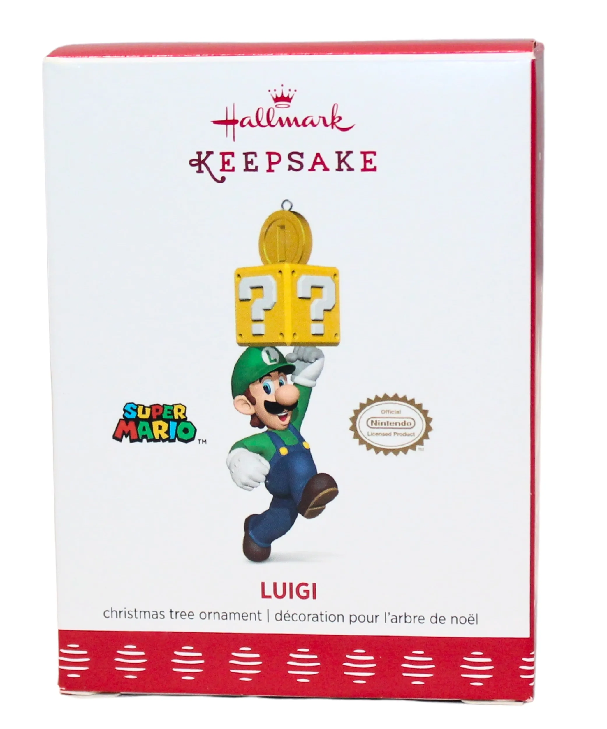 Hallmark Ornament: 2017 Luigi | QXE3142 | Super Mario