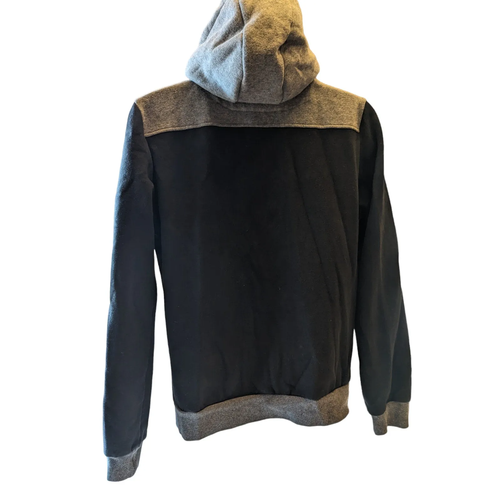 Hemoon Hoodie Sweatshirt Womens Large Men Medium Zip Streetwear Kangaroo Pockets