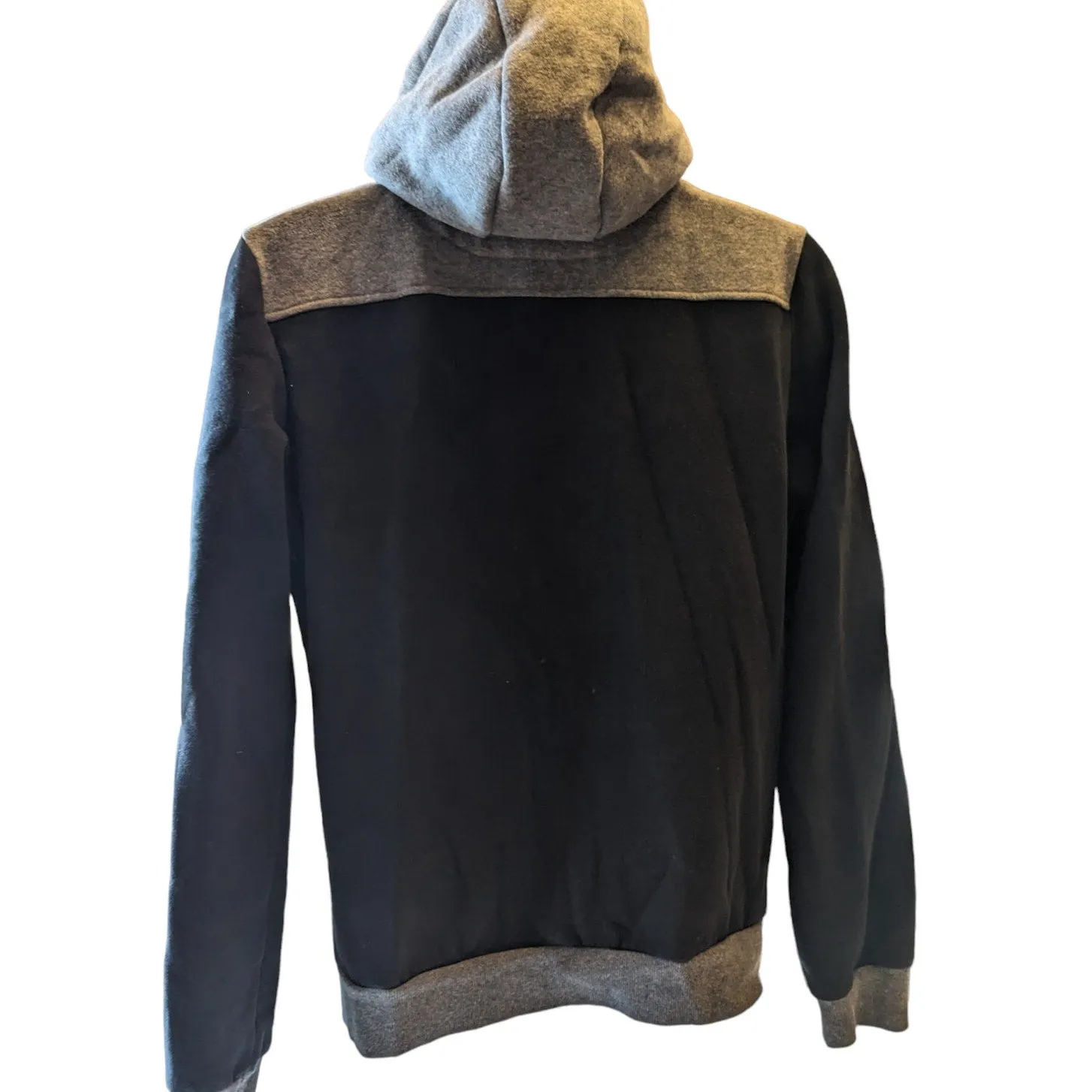 Hemoon Hoodie Sweatshirt Womens Large Men Medium Zip Streetwear Kangaroo Pockets