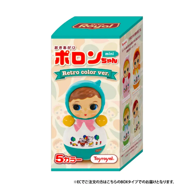 Kenelephant Okiagari Poron-chan mini retro color ver.