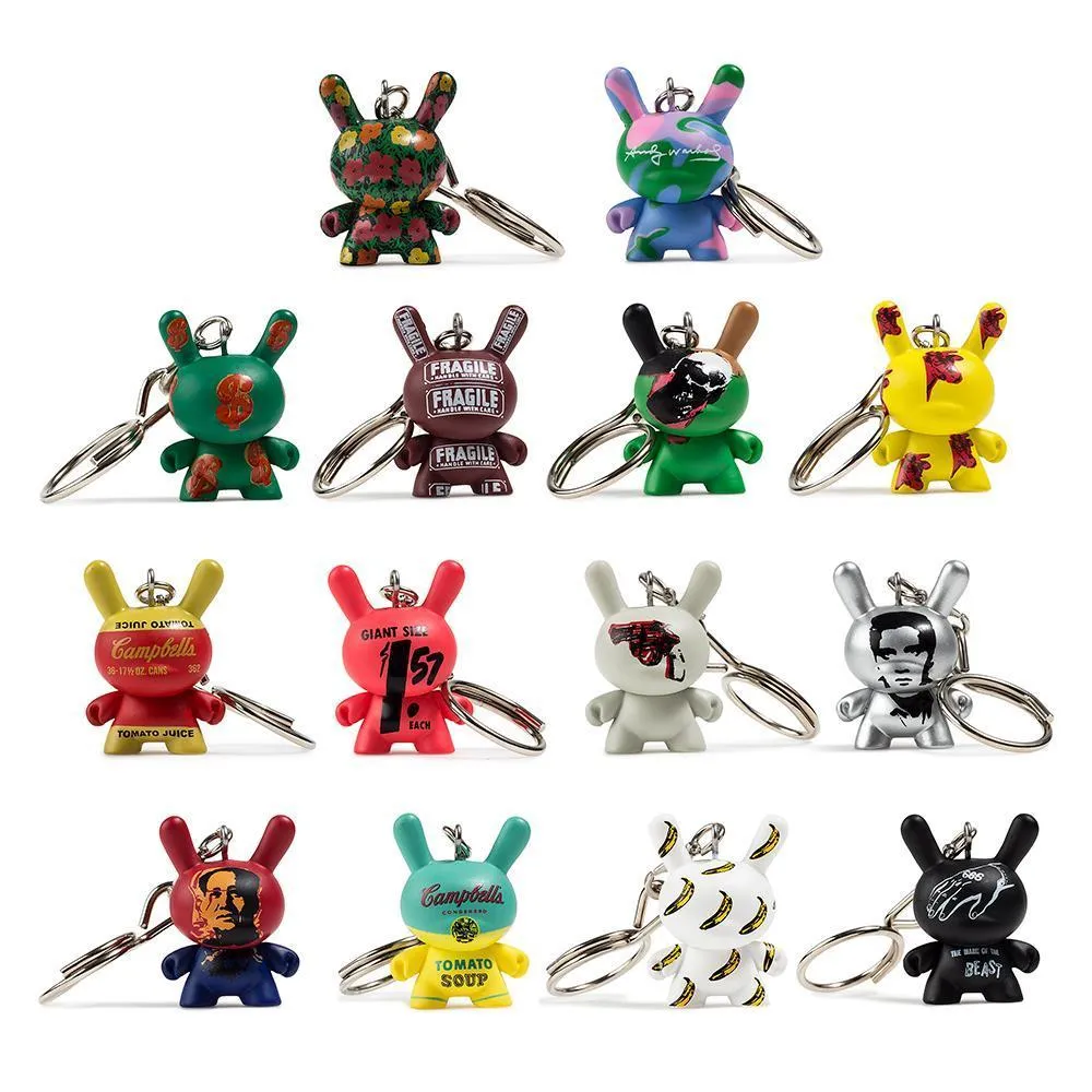 Kidrobot x Andy Warhol Dunny Keychains: (1 Blind Box)