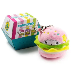 Kidrobot x Hello Sanrio Plush Burger Charm (1 Blind Box)