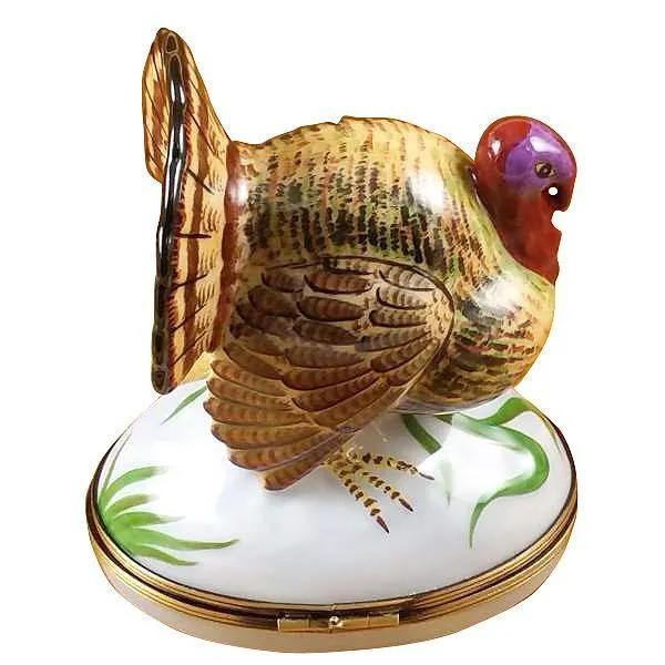 Large Turkey Limoges Box by Rochard™