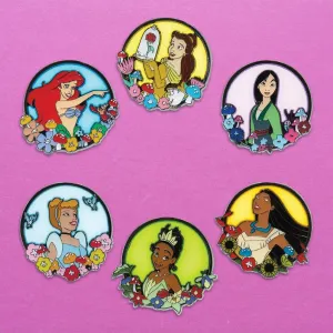 Loungefly x Disney Princess Flower Window Blind Box Mystery Pin