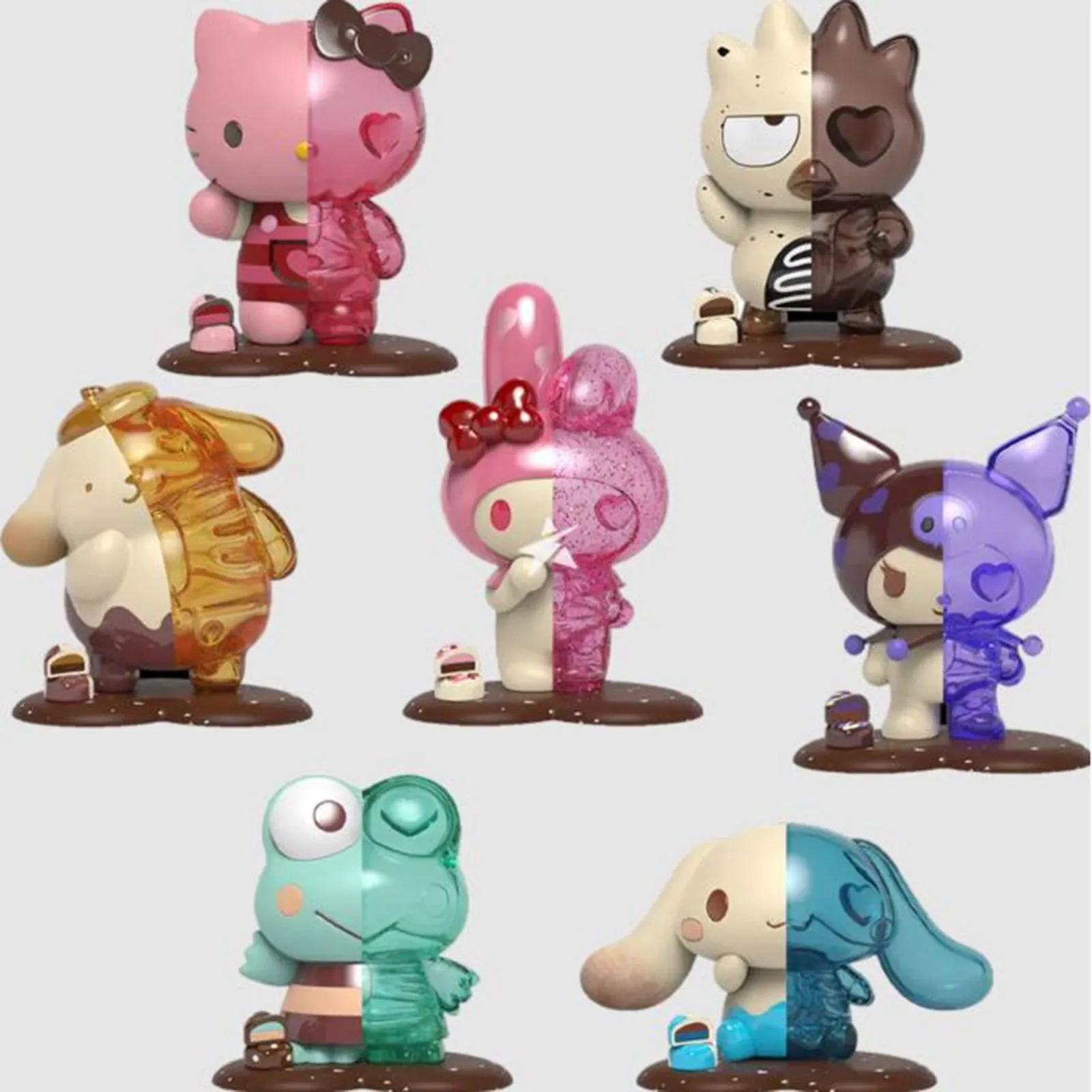 Mighty Jaxx Jason Freeny Kandy Series 02 Sanrio Characters Choco Edition Single Blind Box Mini Figure