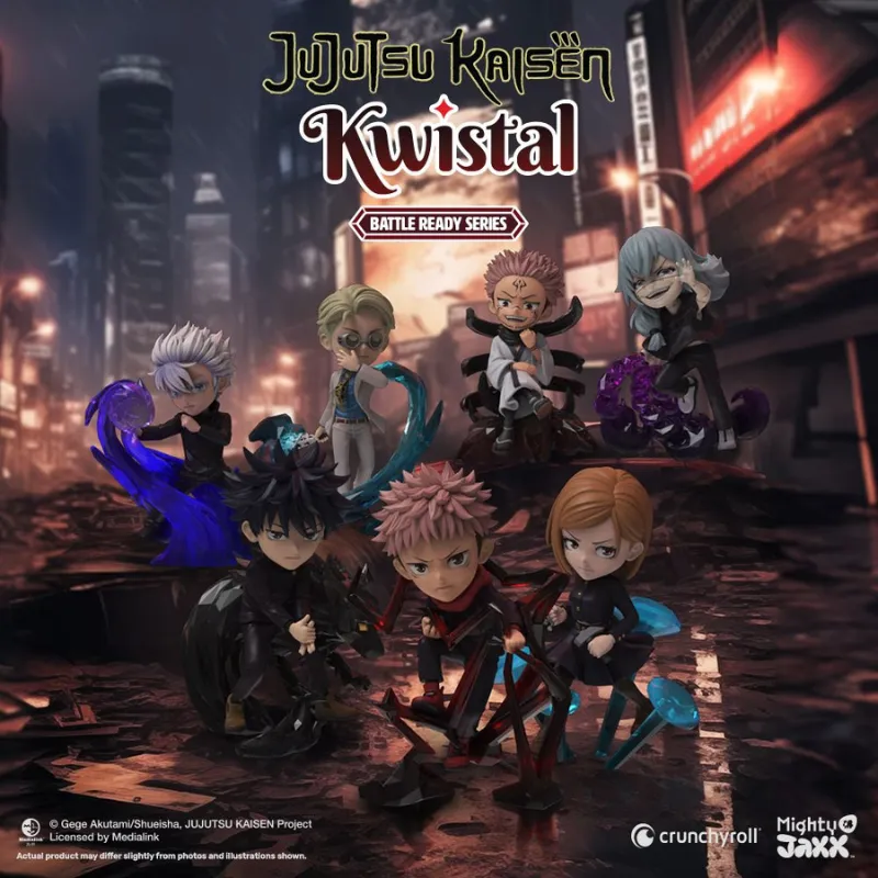 Mighty Jaxx KWISTAL: JUJUTSU KAISEN Battle Ready Series Blind Box