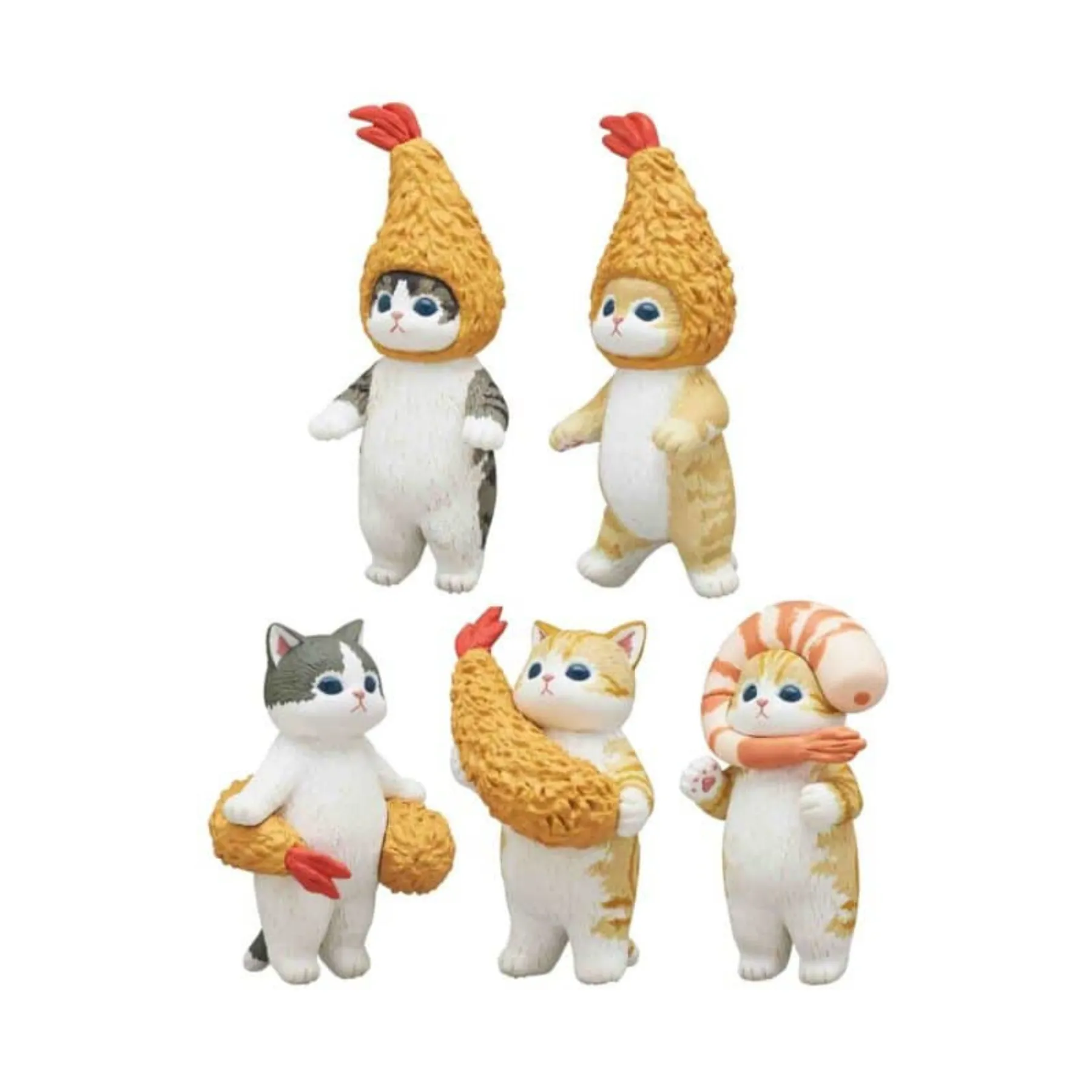Mofusand Fried Shrimp Cat Blind Box Random Style
