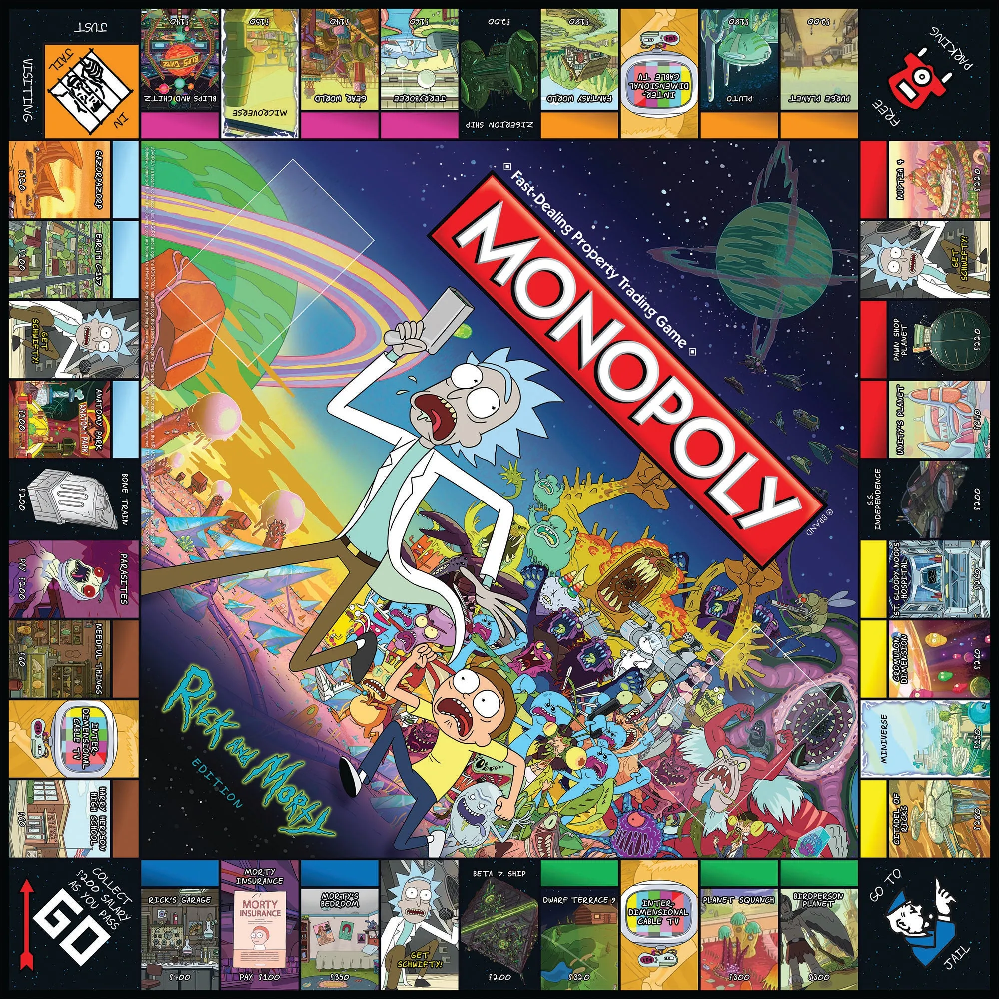 MONOPOLY Rick and Morty