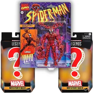 Nerdzoic Mystery Box 018: Marvel Legends Retro Carnage ( 2 Mystery Legends!) LIMITED TO 10!