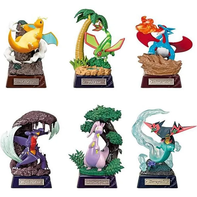 [NEW] Re-Ment: Pokemon Pocket Statue - Dragon Type (Box of 6)