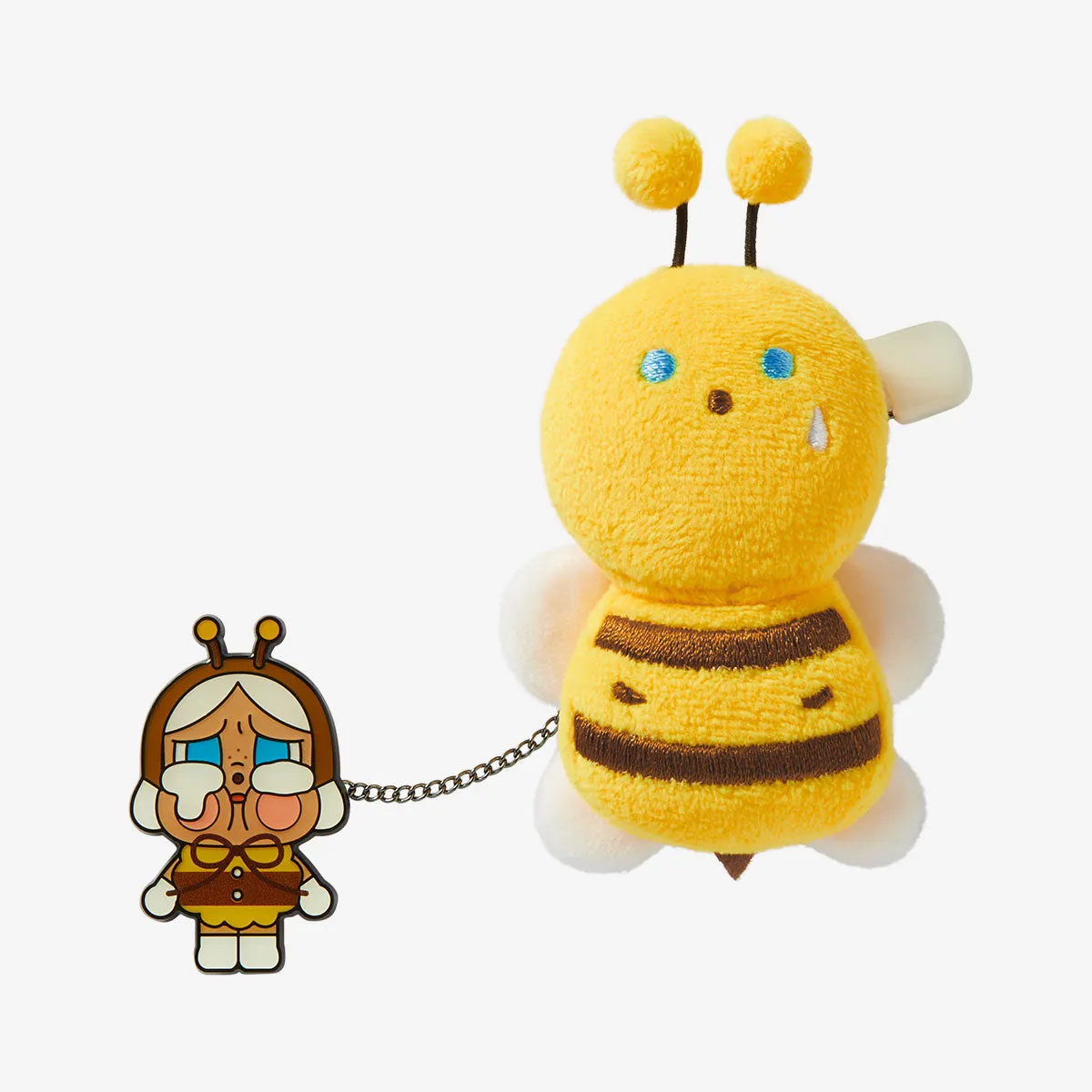 【NEW】POP MART CRYBABY Crying Again Series-Plush Badge Blind Box