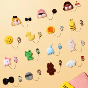 【NEW】POP MART CRYBABY Crying Again Series-Plush Badge Blind Box